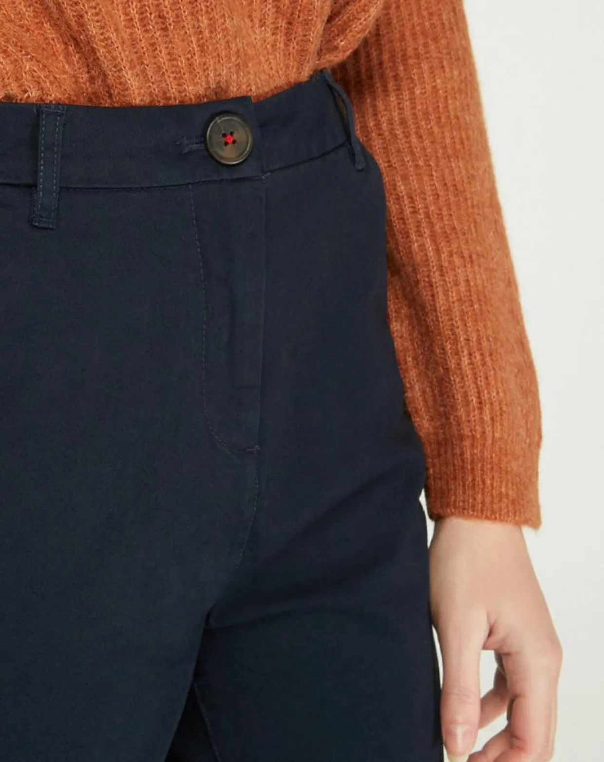 Femme Jodhpur Pantalons^Pantalon chino Bill bleu marine