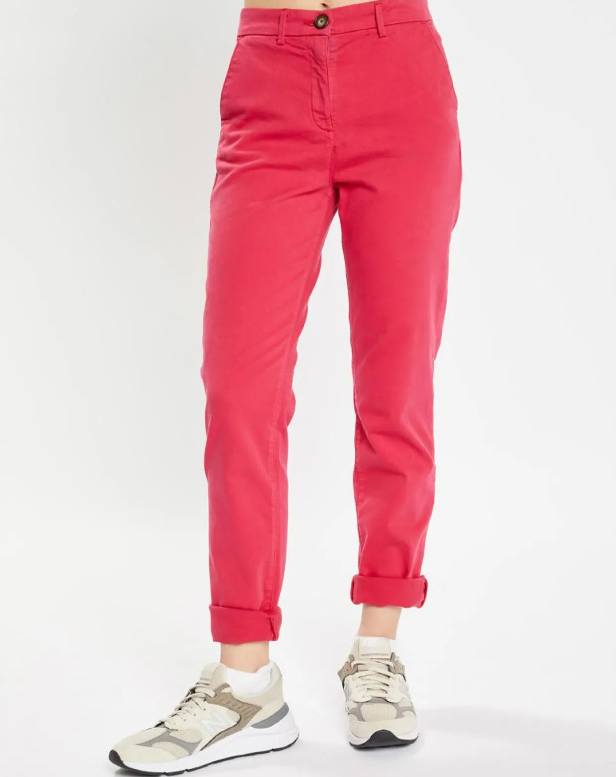 Pantalon chino Cyrilp rose foncé-Jodhpur Best