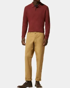 Pantalon Chino décontracté Kurip Ripstop à carreaux beige foncé-Galeries Lafayette Discount