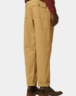 Pantalon Chino décontracté Kurip Ripstop à carreaux beige foncé-Galeries Lafayette Discount
