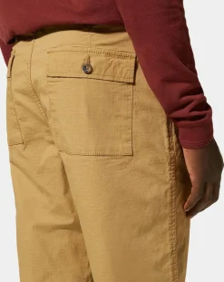 Pantalon Chino décontracté Kurip Ripstop à carreaux beige foncé-Galeries Lafayette Discount