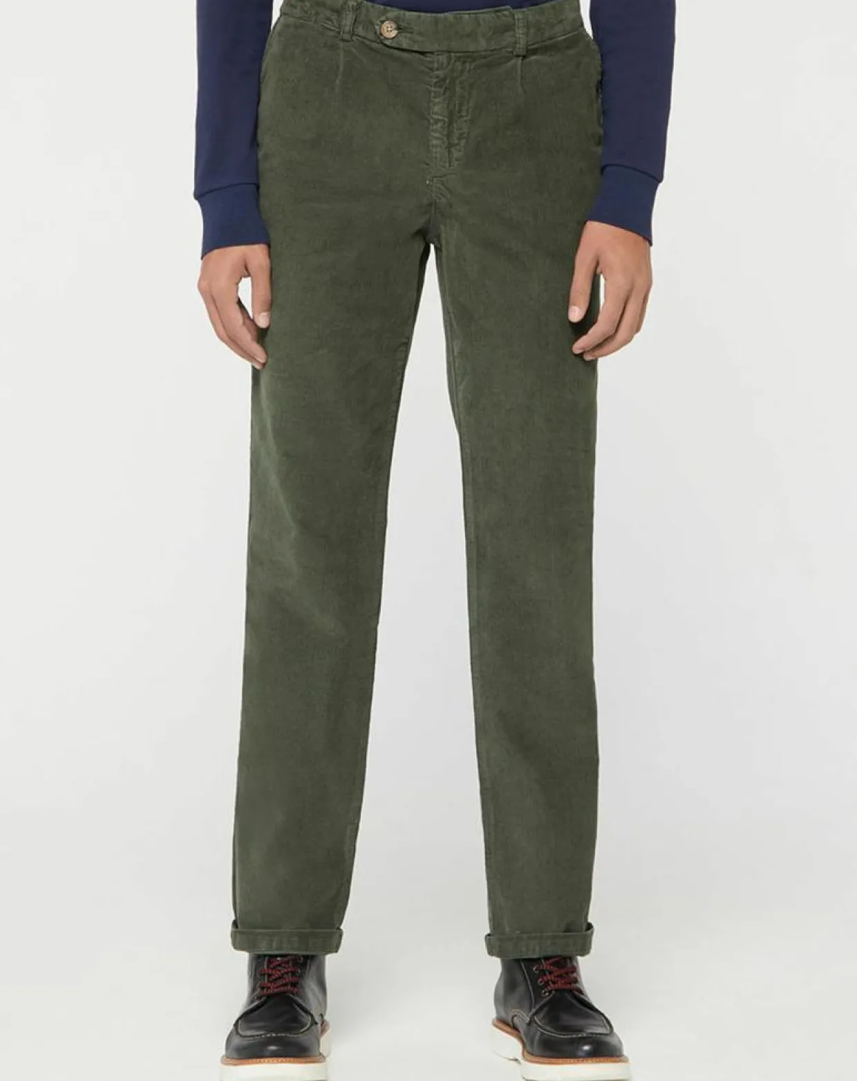 Pantalon Chino Droit en Velours kaki-North Sails Online