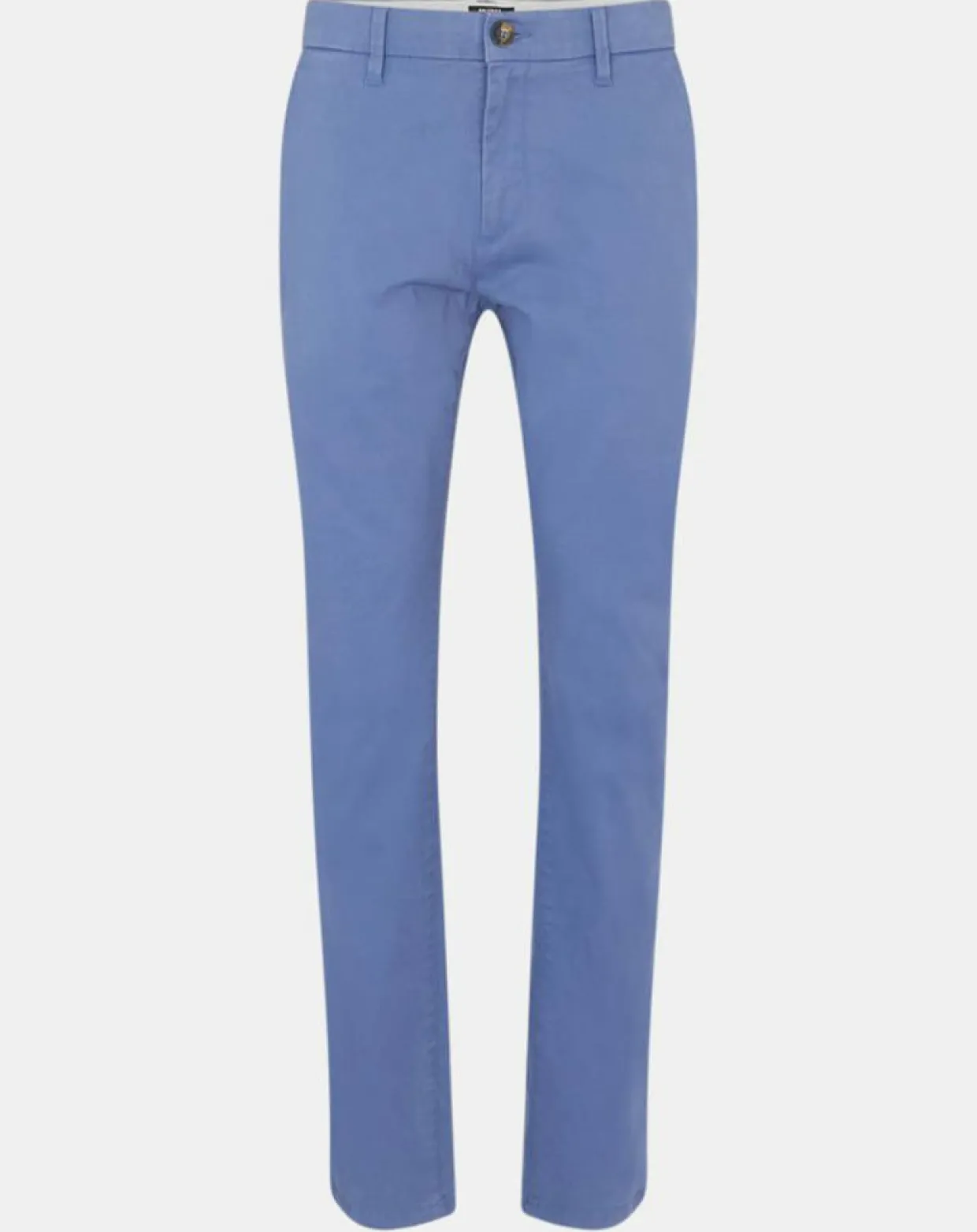 Pantalon chino en Coton bio droit Kutdroit bleu vintage-Galeries Lafayette New