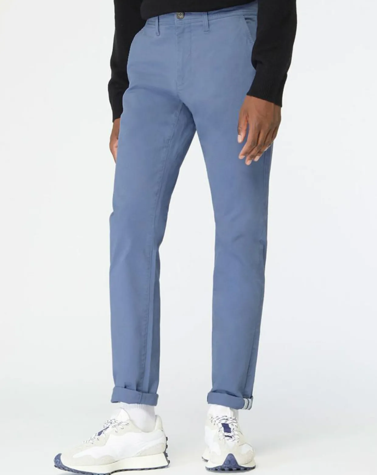 Homme Galeries Lafayette Pantalons^Pantalon chino en Coton bio slim Kutslim bleu vintage