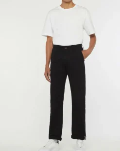 Pantalon Chino en Coton Bio Relax Kutrelax noir-Galeries Lafayette Discount