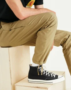 Pantalon chino en Coton Bio Mobile Icon Tapered beige foncé-Dockers Sale