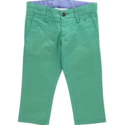 Enfant Hackett London Garçon^Pantalon Chino en Toile de Coton vert