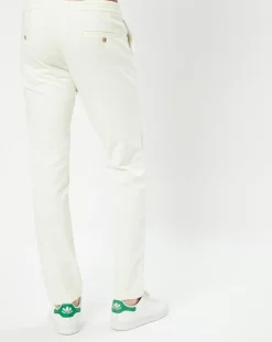 Homme Hackett London Pantalons^Pantalon Chino Jersey Sport écru