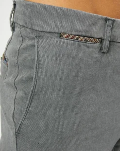 Pantalon Chino Slim Armure gris-Hackett London Discount