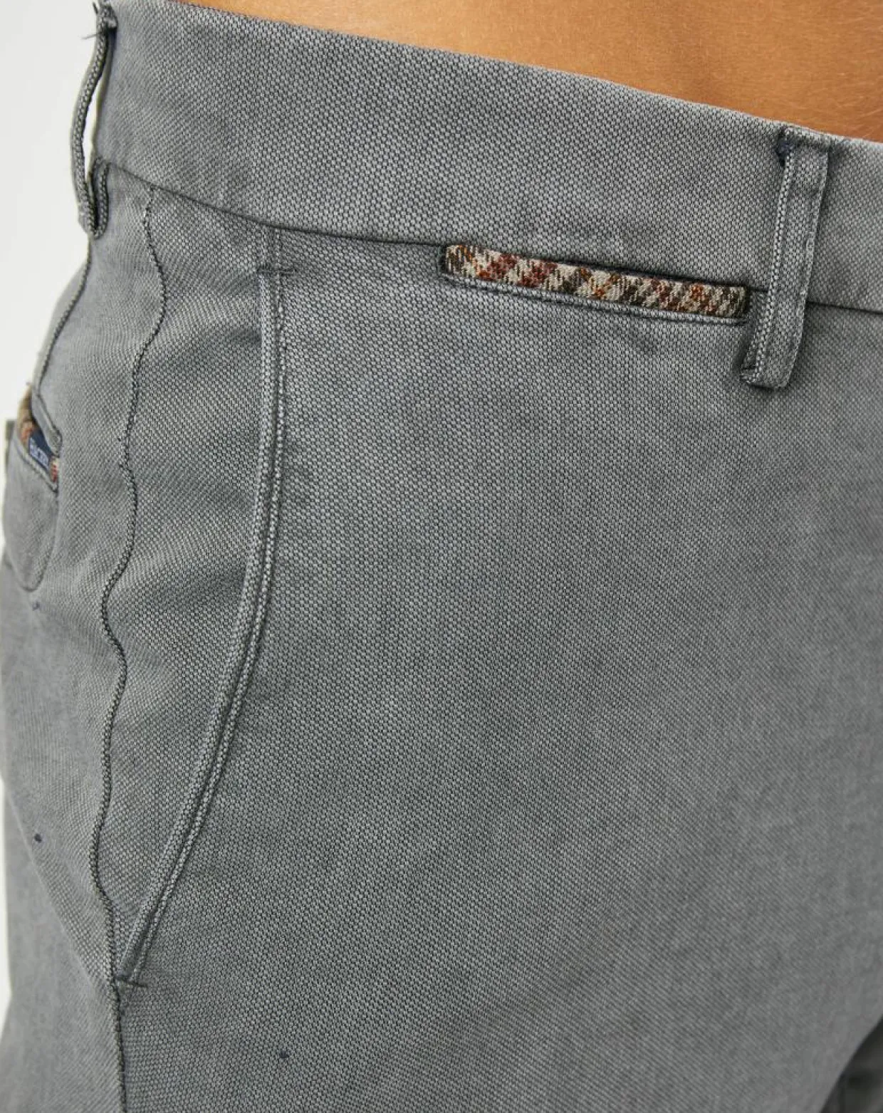 Pantalon Chino Slim Armure gris-Hackett London Discount