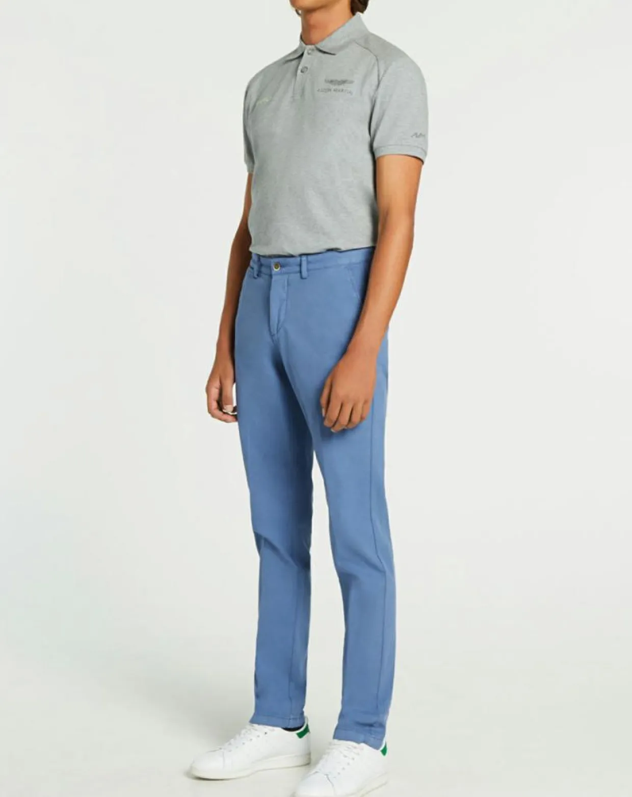 Homme Hackett London Pantalons^Pantalon chino Slim Fit Armure bleu moyen