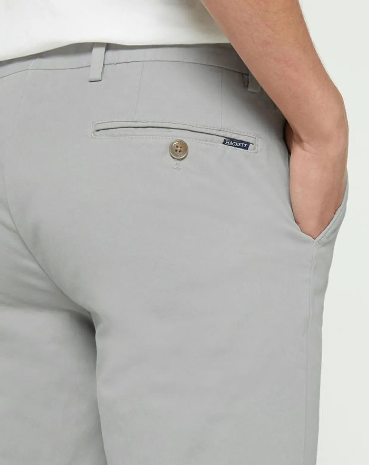Homme Hackett London Pantalons^Pantalon chino Slim Fit core kensington gris