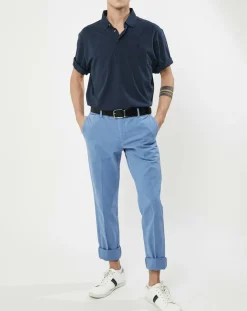 Homme Hackett London Pantalons^Pantalon chino Slim Fit Core Kensington bleu moyen