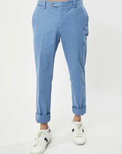 Homme Hackett London Pantalons^Pantalon chino Slim Fit Core Kensington bleu moyen