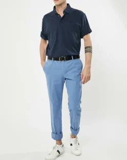 Homme Hackett London Pantalons^Pantalon chino Slim Fit Core Kensington bleu moyen