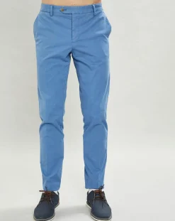 Homme Hackett London Pantalons^Pantalon chino Slim Fit Core Kensington bleu moyen
