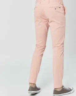 Pantalon Chino Slim Fit Kensington rose clair-Hackett London