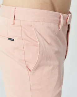 Pantalon Chino Slim Fit Kensington rose clair-Hackett London