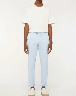 Homme Hackett London Pantalons^Pantalon Chino Slim Fit Kensington bleu clair