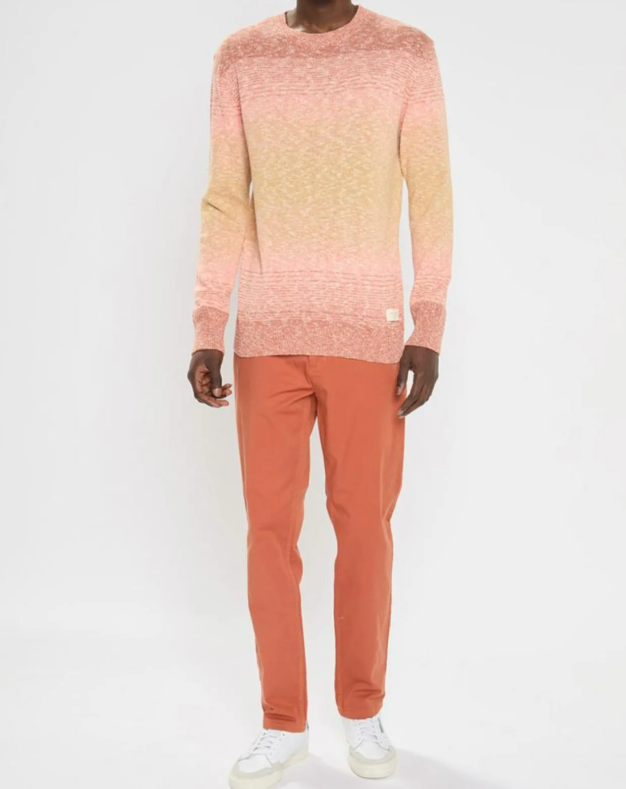 Pantalon chino Slim Fit Stuart Garment Dyed orange-Scotch & Soda Best