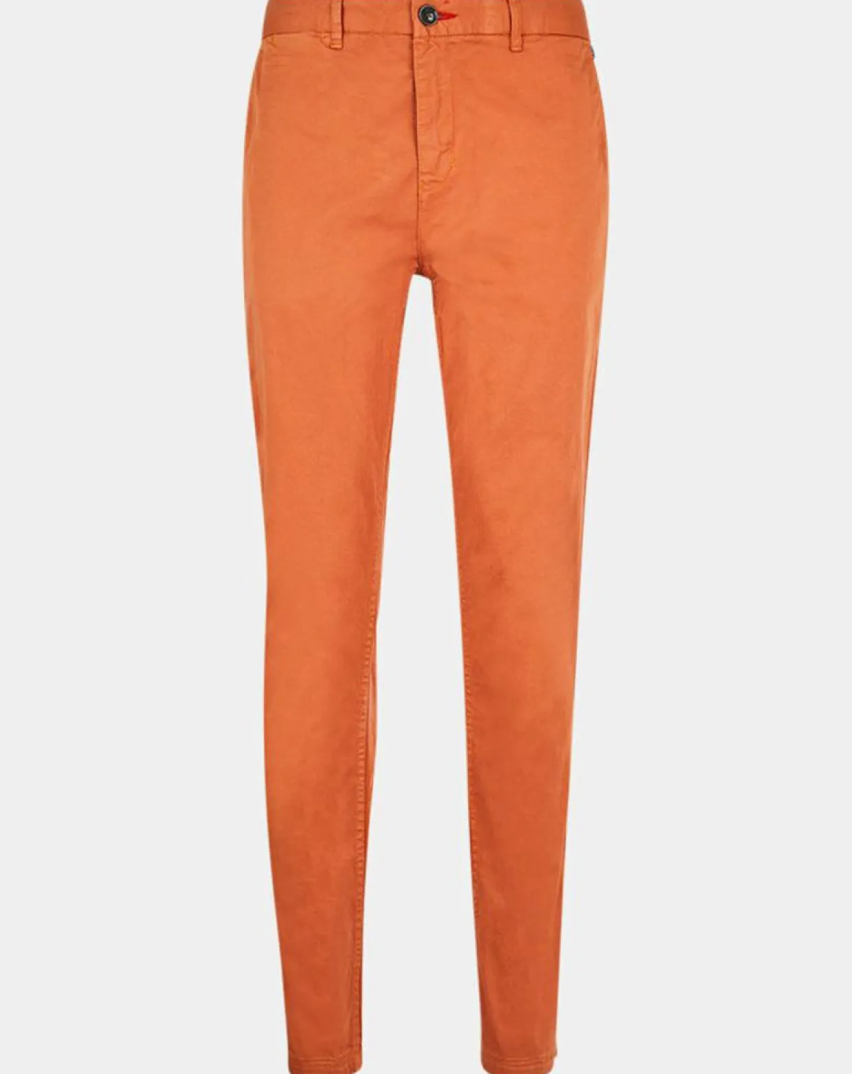 Pantalon chino Slim Fit Stuart Garment Dyed orange-Scotch & Soda Best