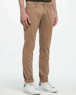 Pantalon Chino Slim Fit Wash beige-Gant Discount