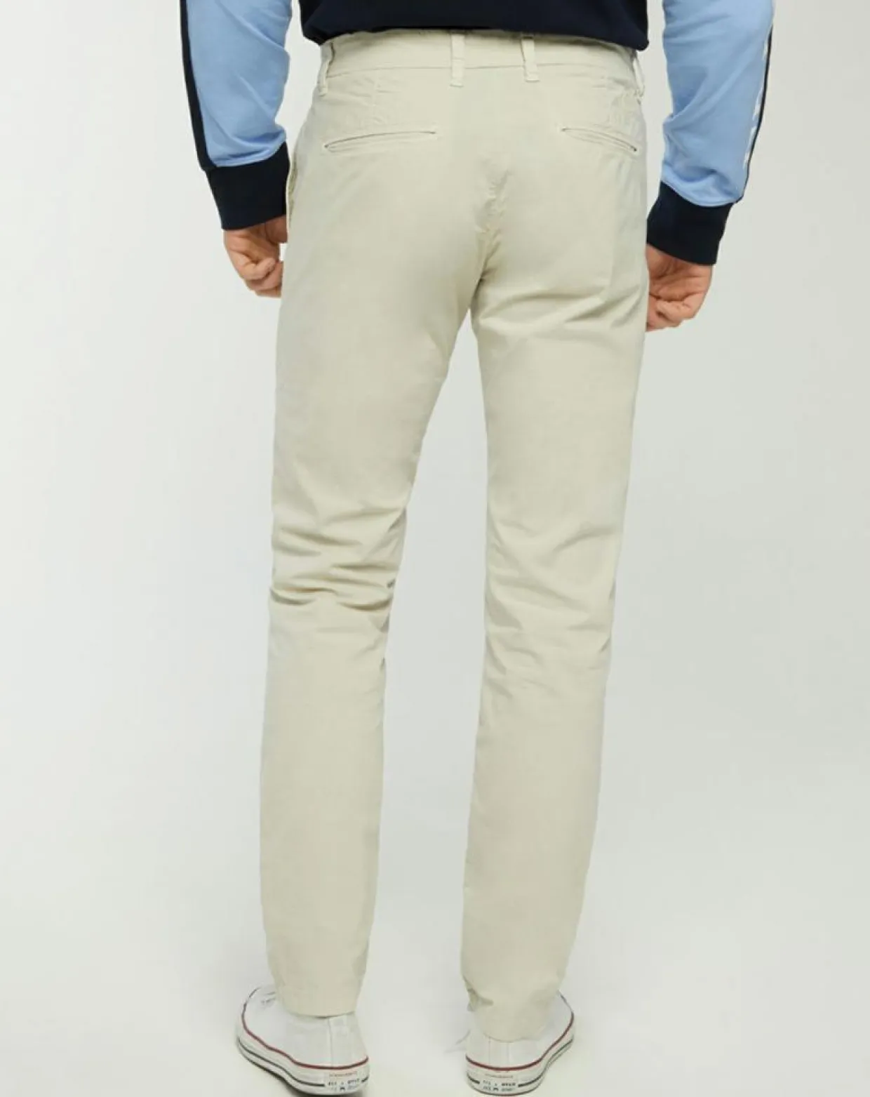 Pantalon chino slim Popplin Stretch beige-North Sails Sale