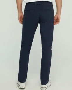 Pantalon chino slim Popplin Stretch bleu marine-North Sails Discount