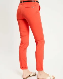 Pantalon Chino slim rouge-Scotch & Soda Best