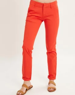 Pantalon Chino slim rouge-Scotch & Soda Best