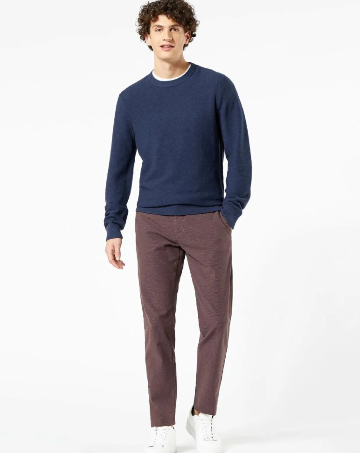 Pantalon chino Smart Supreme Flex Taper marron-Dockers Sale