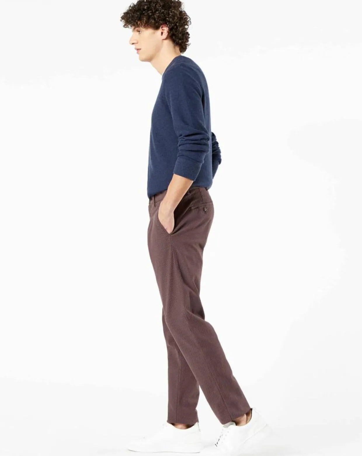 Pantalon chino Smart Supreme Flex Taper marron-Dockers Sale