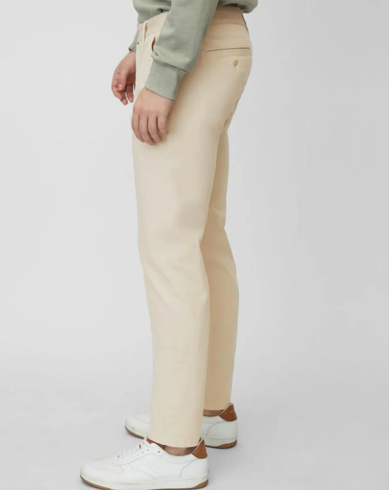Pantalon Chino Stig Tapered naturel-Marc O'Polo Clearance