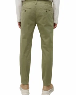 Homme Marc O'Polo Pantalons^Pantalon Coton Bio Stig Tappered Leger kaki clair