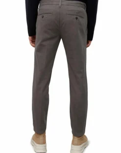 Homme Marc O'Polo Pantalons^Pantalon Coton Bio Stig Tappered Leger gris foncé