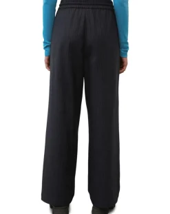 Femme Marc O'Polo Pantalons^Pantalon de costume à rayures noir