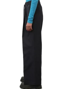 Femme Marc O'Polo Pantalons^Pantalon de costume à rayures noir
