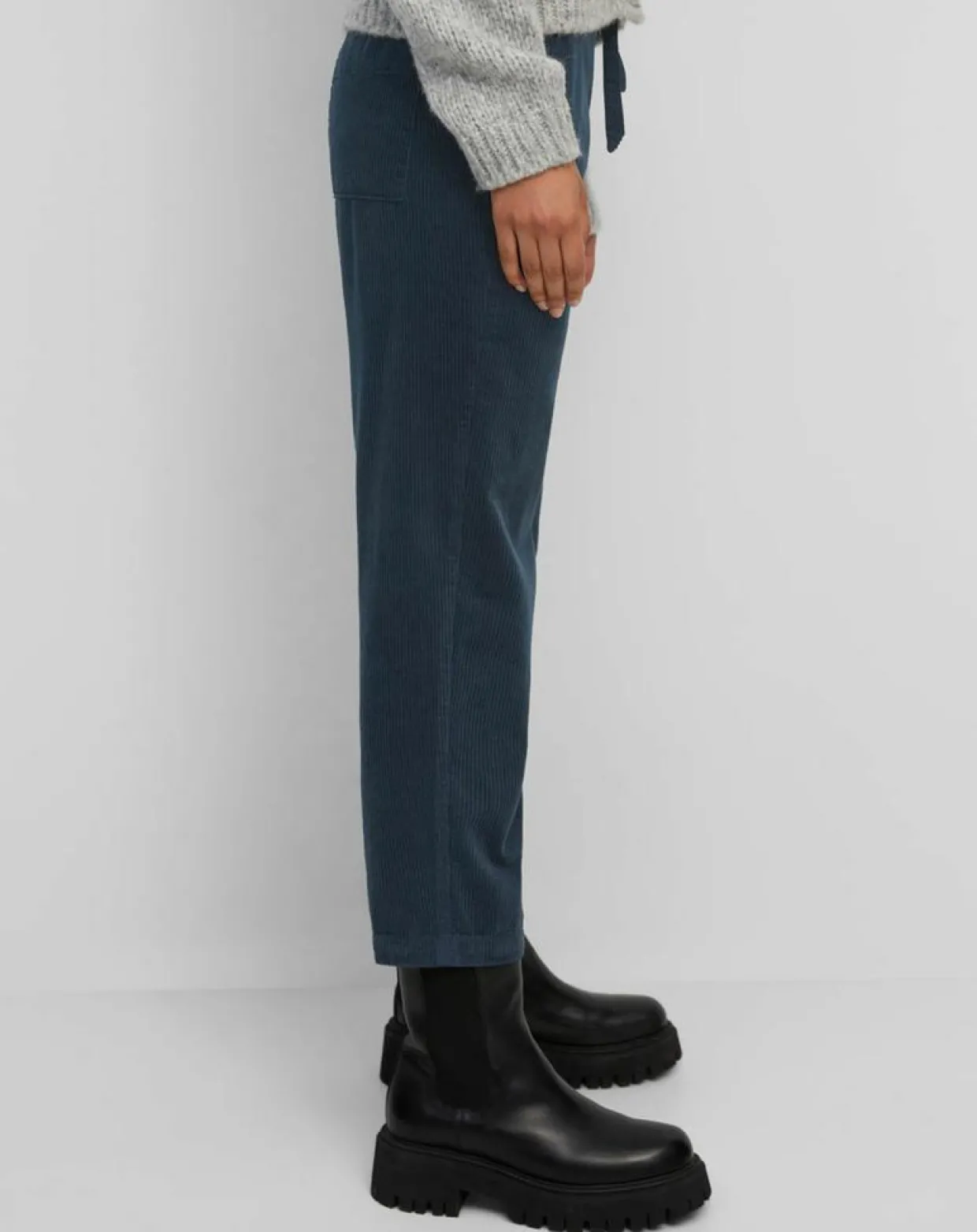 Femme Marc O'Polo Pantalons^Pantalon de Jogging en Velours de côtelé bleu marine