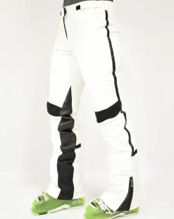 Femme Lacroix Pantalons^Pantalon de ski Move Wave blanc/noir