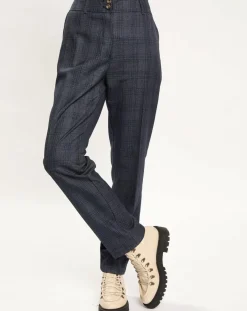 Pantalon droit Store nuit-Lauren Vidal Hot