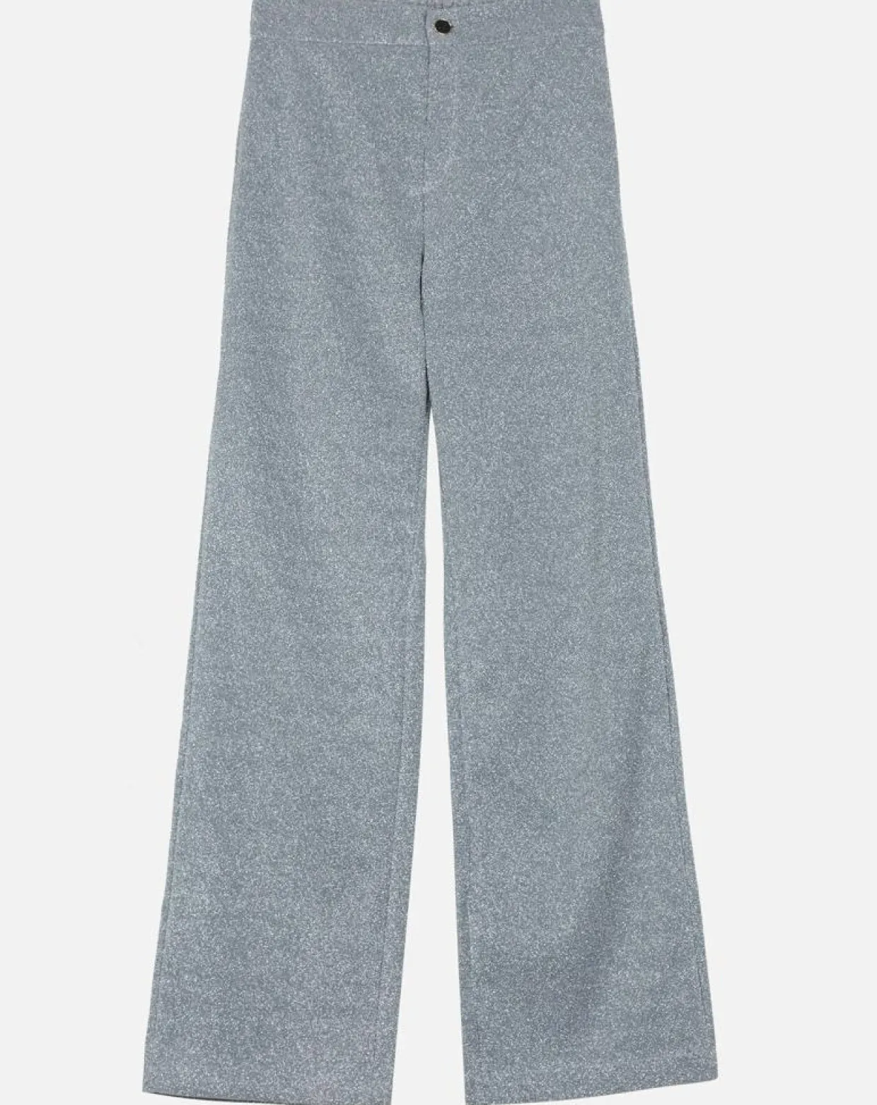 Pantalon Emmie effet pailleté argenté-An'ge Best