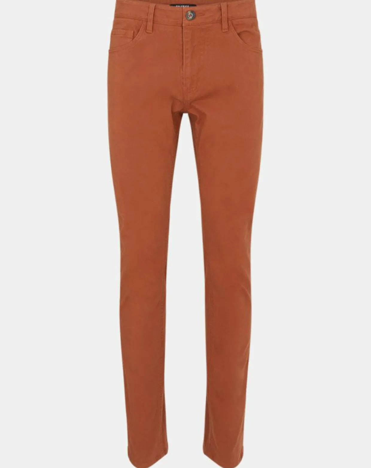 Pantalon en Coton stretch Kuflex marron clair-Galeries Lafayette Outlet