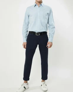 Homme Hackett London Pantalons^Pantalon en denim uni bleu