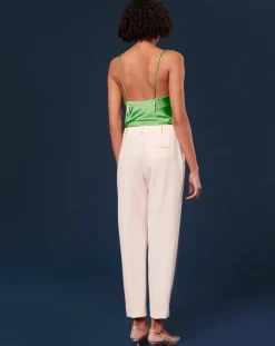 Femme Tara Jarmon Pantalons^Pantalon en Laine froide mélangée ecru
