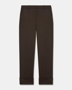 Femme Tara Jarmon Pantalons^Pantalon en Laine mélangée Philippa chocolat