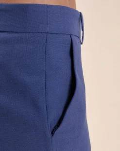Femme Tara Jarmon Pantalons^Pantalon en Laine mélangée Philippa bleu