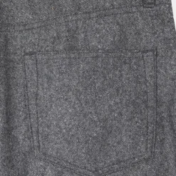 Pantalon en Laine mélangée Flanelle moulinée gris-Hackett London Clearance