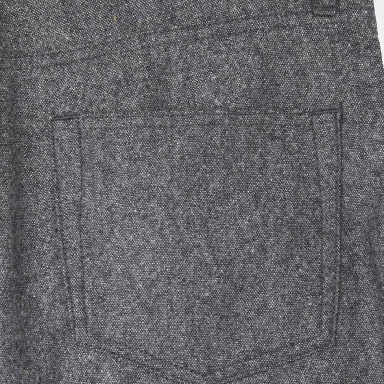 Pantalon en Laine mélangée Flanelle moulinée gris-Hackett London Clearance
