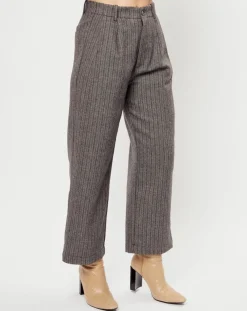 Pantalon en Laine mélangée Emy gris-See u Soon Hot