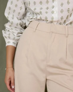 Femme Garance Paris Pantalons^Pantalon en Laine mélangée Toby beige